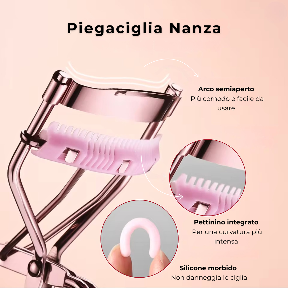 Piegaciglia Nanza