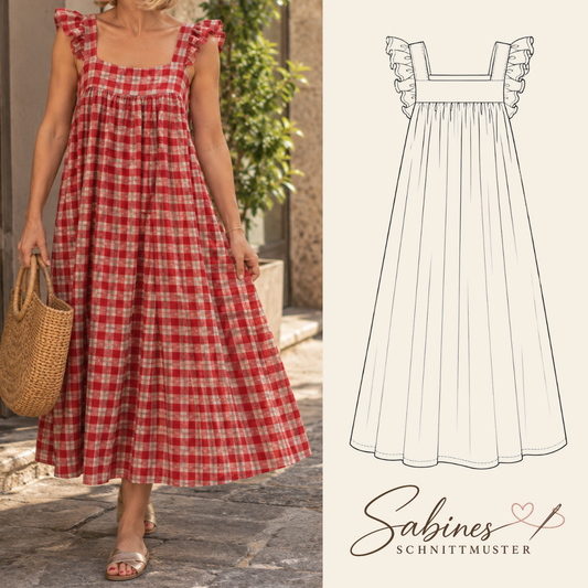 Clara Sommerkleid | PDF-Schnittmuster