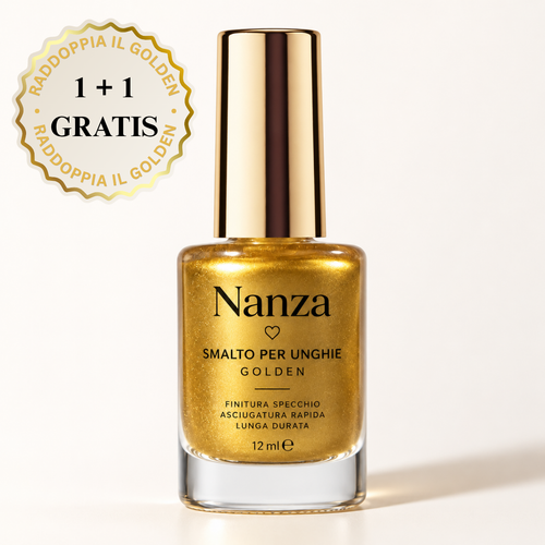Nanza Golden | Smalto Effetto Oro