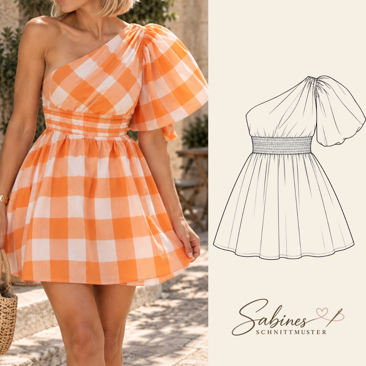 Elisa Sommerkleid | PDF-Schnittmuster