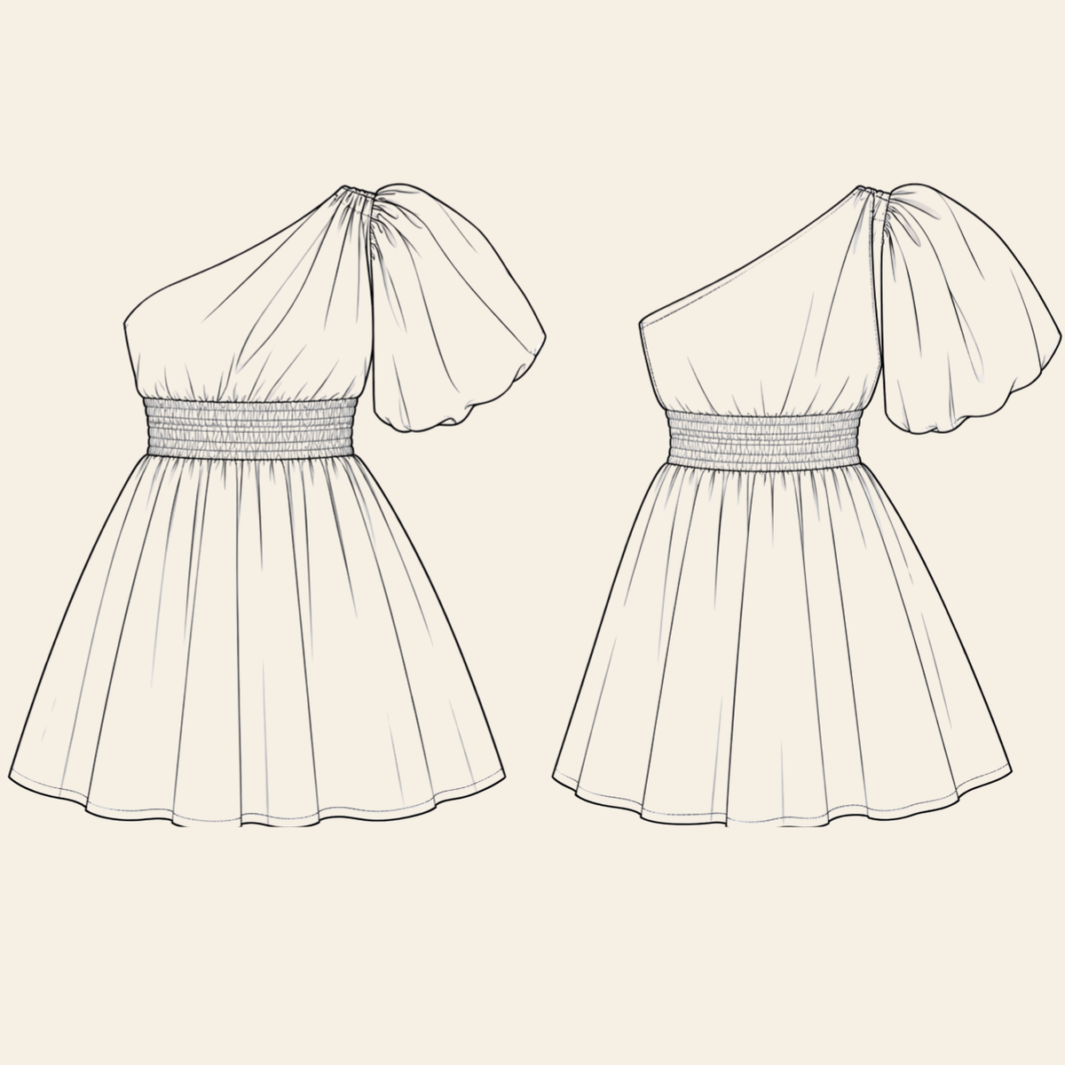 Elisa Sommerkleid | PDF-Schnittmuster