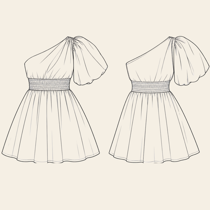 Elisa Sommerkleid | PDF-Schnittmuster