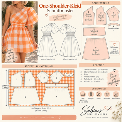 Elisa Sommerkleid | PDF-Schnittmuster