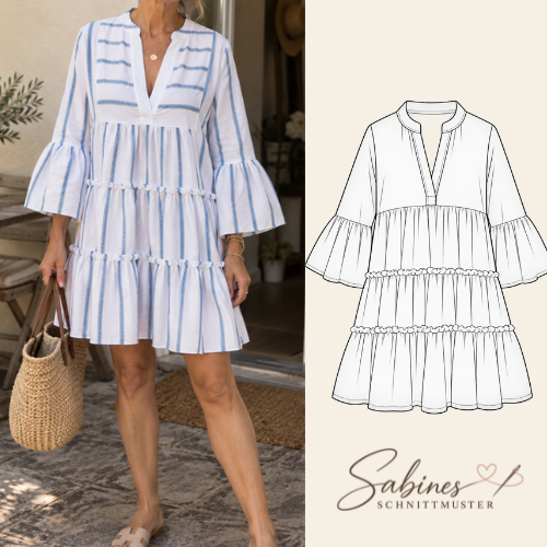 Frieda Sommerkleid | PDF-Schnittmuster