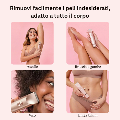 Lady Shaver Elettrico 2 in 1