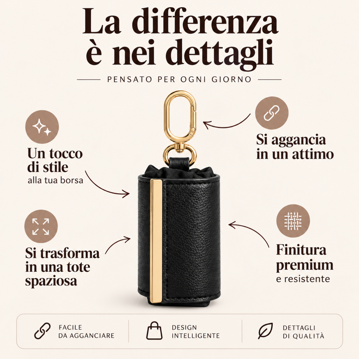 Borsa Charm | Portachiavi & Tote Bag