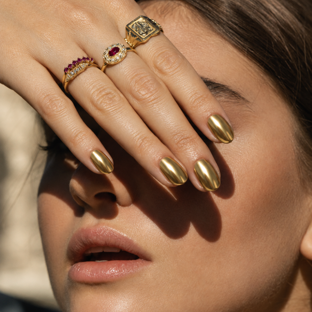 Nanza Golden | Smalto Effetto Oro