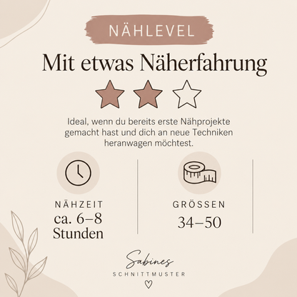 Sophie Sommerkleid | PDF-Schnittmuster