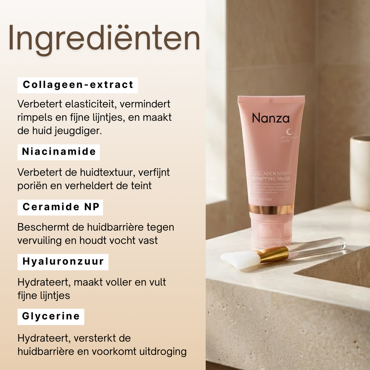 Maschera Riparatrice Collagene