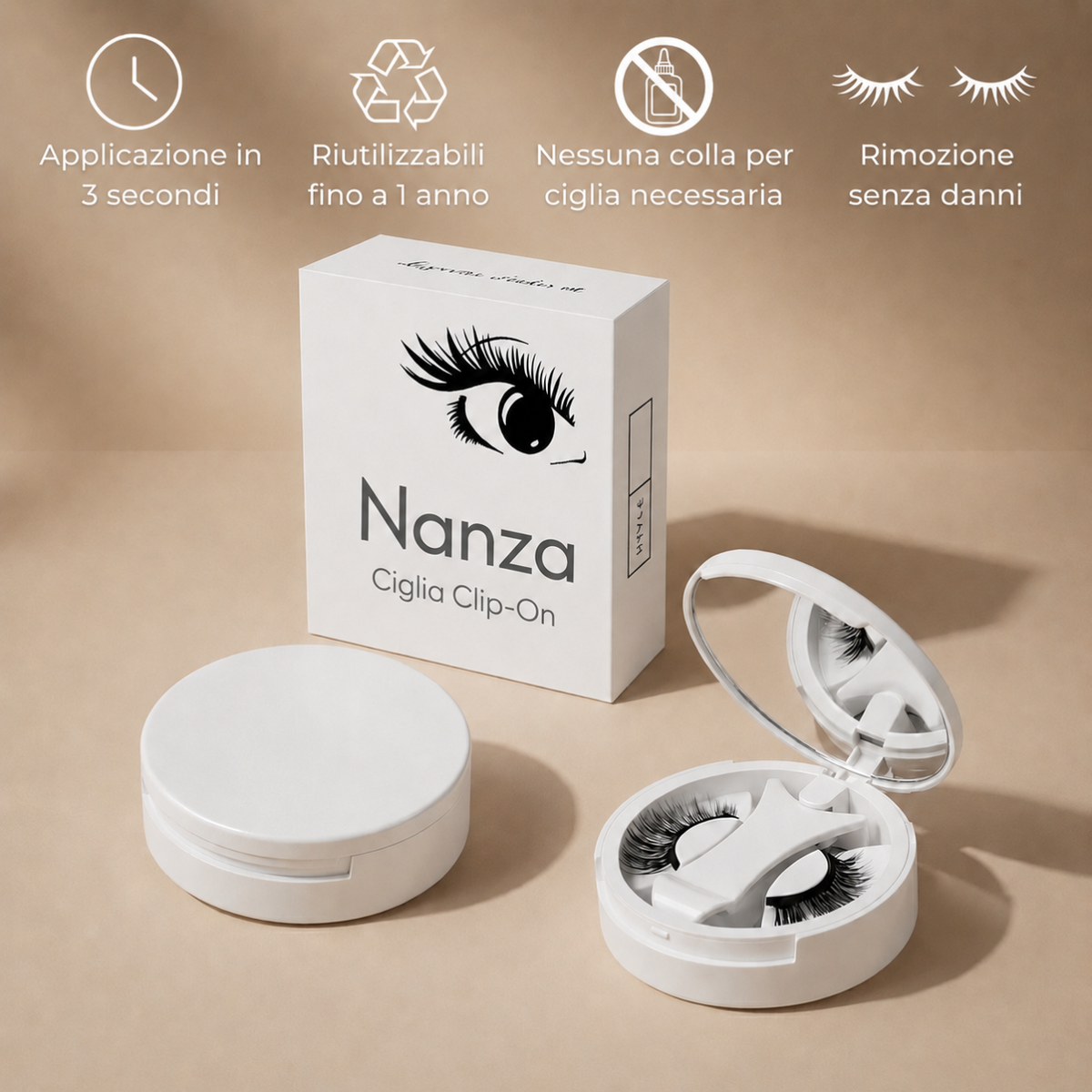 Ciglia Clip-On