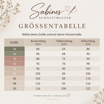 Sophie Sommerkleid | PDF-Schnittmuster